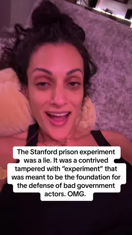 Not to mention the fact that kent cotter and the frenchie both say it was very clear at the outset what Zimbardo wanted the outcome to be. This wasn’t an experiment. It was laying the foundation for the defense of bad government actors. Omg. I am losing it. #law #lawyer #lawyersoftiktok #lawtok #stanford #stanfordprisonexperiment #farce #study #philipzimbardo #zimbardo #sinister #omg #wtf #fyp 
