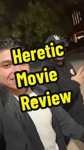 Replying to @Kyle yams🍠 A very suspenseful and dialogue heavy thriller! @A24 @thejorgelife #heretic #movie #review #horror 