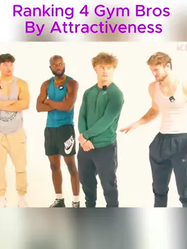 Ranking 4 Gym Bros By Attractiveness  #fyp #foryouu #dating #Bedrooms #tinder