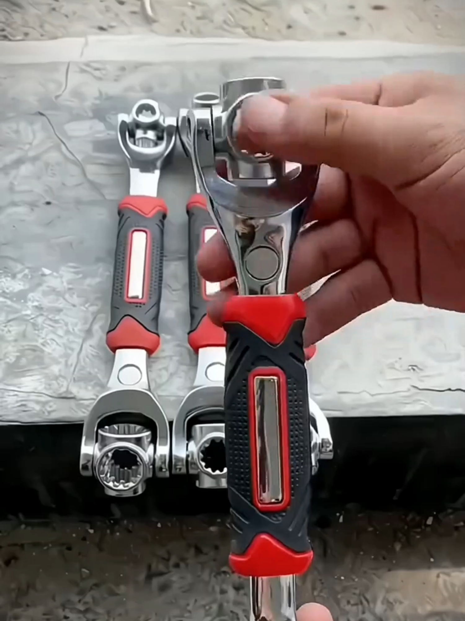 Cờ lê 8 đầu khẩu, xoay 360 độ đa năng, tiện lợi #coledanang #xuhuong