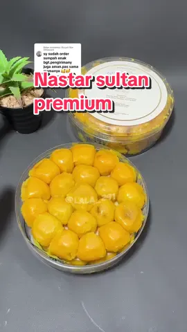 Membalas @Aisyah Nur Oktaviani #nastar #nastarpremium #nastarsultan #nastarviral #kuenastar #kuelebaran #tuffero #cemilanviral #cuantanpabatas 