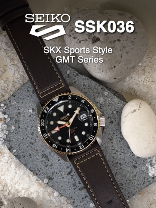Model sporty + fitur GMT = Wajib koleksi! #watchfam #watchcommunity #watchlovers #SEIKO #gmtwatch #SSK036 #watchunboxing #rekomendasijamtangan #koleksijamtangan