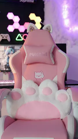 Let’s decorate this cute gaming chair together! You can even just rest on it when you’re tired!!!!!!! #tiktokshopcybermonday #tiktokshopblackfriday #rest #GamingOnTikTok #game #player #cute #pink #girl #fuppppppppppfyp #christmas #soft #comfortable 