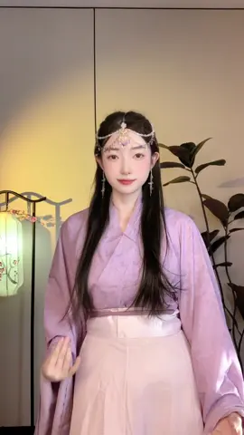 The purple fairy#purple #hanfugirl 