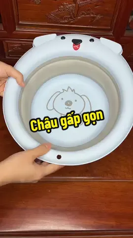 Chậu gấp gọn . Vệ sinh cho cả mẹ và cả con . Tiện lăm nha . #mebauxinh #chaugapgon #chaugapgonthongminh #muataitiktok #muataitiktokshop #mangthailandau #mevabe #mevabesosinh 