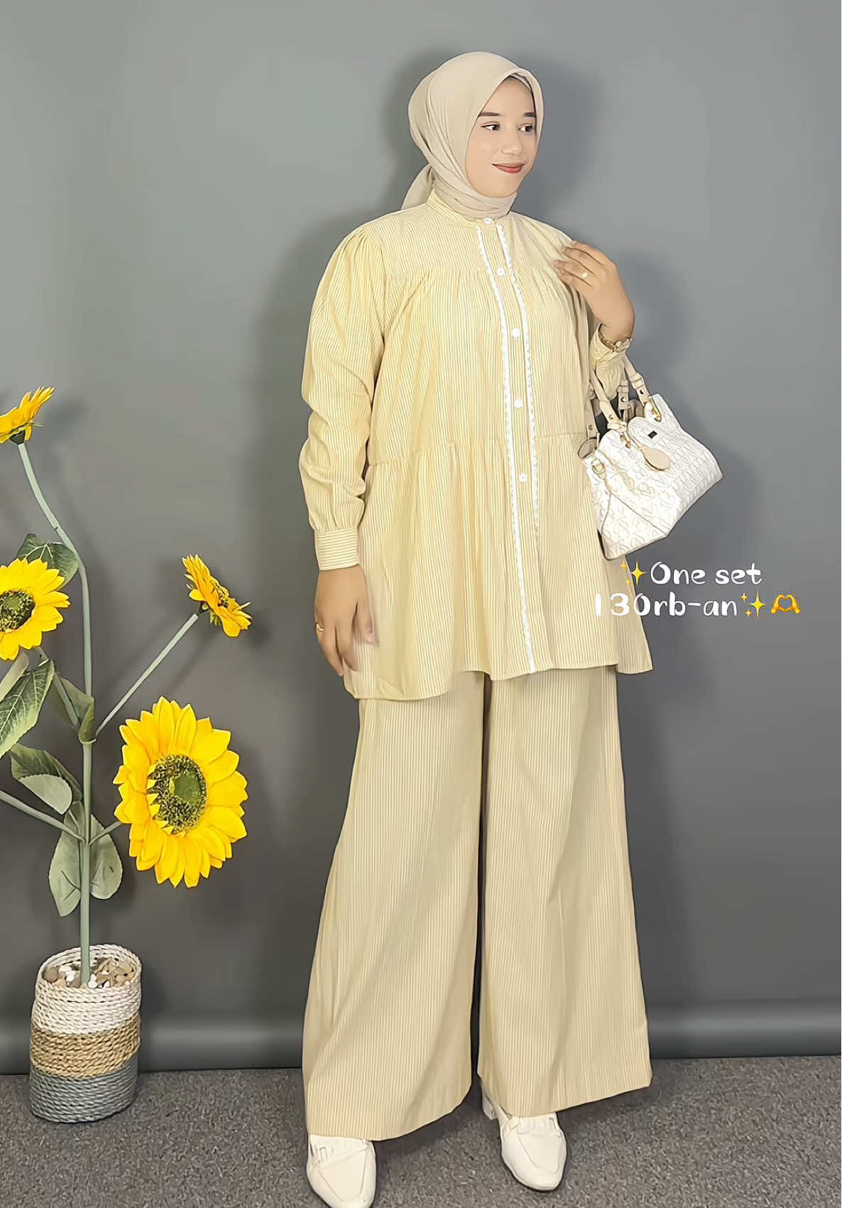 #ootdhijabstyle #oneset 