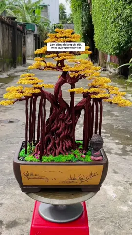 Cách làm cây dây đồng. Làm cây bonsai thủ công. #câycảnhbonsai #handmade #câyphongthuỷ #nghethuat #bonsainhom 