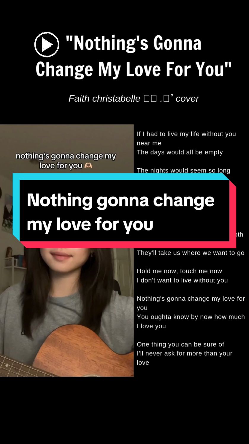 Nothing gonna change my love for you💕 #nothingsgonnachangemyloveforyou #georgebenson #cover #lovesong  #chill #music #songs #lyrics #xuhuong #feelings #tiktokgiaitri #fyp #nhactamtrang #nhachay #nhachaymoingay #usukmusic #nhacnuocngoai 