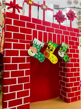 Lò sưởi năm nay chưa đến 40ka của tui 🤭 #xh #mamnon #christmas #merrychristmas #noel #xmas #christmasdecor #christmascountdown 