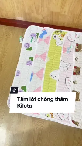 Tấm Lót Chống Thấm Kiluta Mềm Êm Cho Bé #tamlotchongtham #tamlotchongthamchotresosinh #tamlotchongthamkiluta 