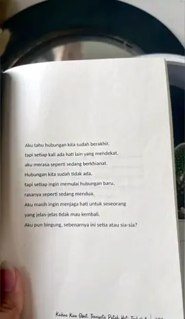 KUKIRA KAU OBAT, TERNYATA PATAH HATI TERHEBAT. #buku #novel #abca #patahhati #sad #bukubestseller #BookTok #bukurekomendasi #fyp , #foryourpage , #fypchallenge , #fypindonesia , dan #bestvideo #wibgajian #buku #bukumurah #bukuanak #novel #jualbuku #bukuislami #bukubagus #bukubestseller #bukuislam #bookstagram #literasi #book #tokobuku #bukuonline #bukubaru #tokobukuonline #bacabuku #bukubekas #bukuoriginal #indonesia #jualbukumurah #sastra #books #bukuagama #islam #bukumotivasi #bukudiskon #penulis #komik #bookstore #fyp , #foryourpage , #fypchallenge , #fypindonesia , dan #bestvideo 