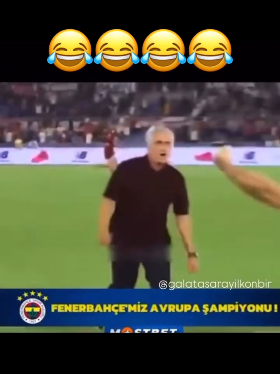 Mourinho Bunuda Başardı..😂 #gururluaslanlar #morinho #fenerbahçe 