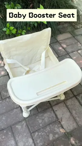 Portable baby booster seat for children, lightweight and foldable！ #babychair #fyp #fypシ゚ #feedingchair #chair #baby 