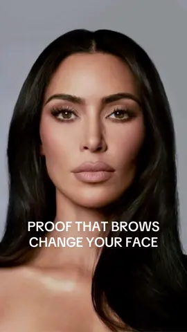 Which one was your favourite? 🤔 @Kim Kardashian #browtransformation #brows 