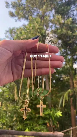 BUY 1 TAKE 1 Stainless Steel Necklace with free bix #foryoupage #fypviralシ 