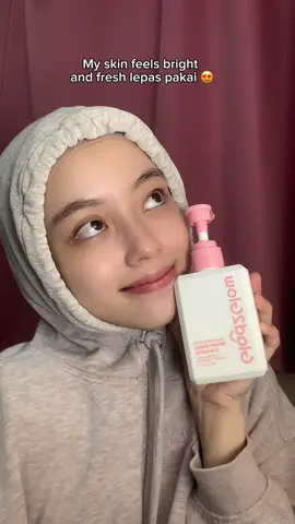 Fresh, clean and glowing ✨ #glad2glow #milkcleanser #skincare @Glad2Glow.my #milkcleanser #cucimukapakaisusu #milkcleanserg2g #freshskin #clearskin #deadskin