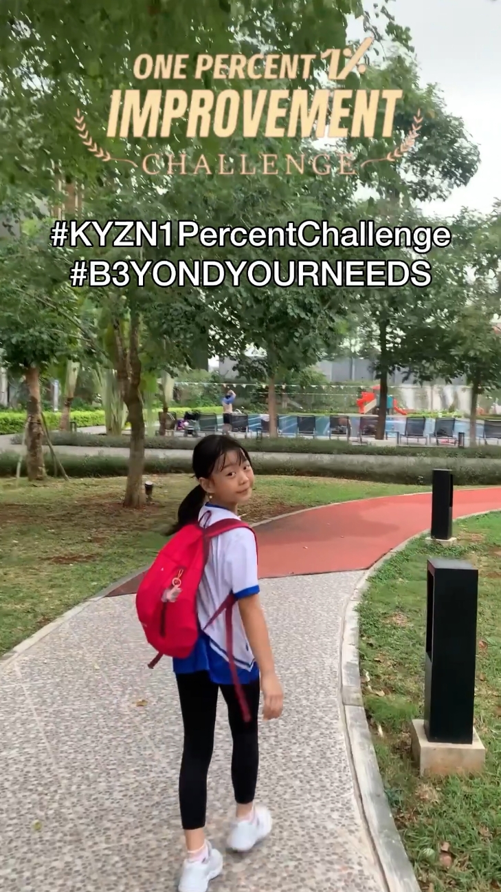 Tubuh yang sehat itu penting banget. Velyn yang mempunyai Impian menjadi penyanyi profesional, tubuh ini harus terus dijaga kesehatannya. . Hari ini Velyn memulai olah raga rutin di KYZN BSD to improve my healthy life style .  . Pas banget nih @kyznlife lagi adain #kyzn1percentchallenge . Hadiahnya menarik banget lohh... Ikutan yuk challenge nya, biar bisa dapetin #beyondyourneeds dan siapa tau kalian beruntung dapetin hadiah2nya juga.😍🔥💪 . ❤️ #BetterEveryday ❤️ . #KYZN #BetterEveryday #familyandsocialwellnessclub #wellnesscenter #sportscenter
 #fitnesscenter #challenge #kids