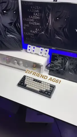 โครตคุ้มม #keyboard #คีย์บอร์ด #furycube #zifriend #AG61 #mechanicalkeyboard #brownswitch #desk #desksetup #จัดโต๊ะคอม #เเต่งโต๊ะคอม #รีวิวโต๊ะคอม #GamingSetup #CyberSparkWeek #ไซเบอร์ 