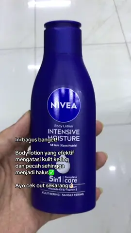 Nivea intensive moisture body lotion👌🏻 #nivea #niveaintensivemoisturebodymilklotion #fyp #fypage 