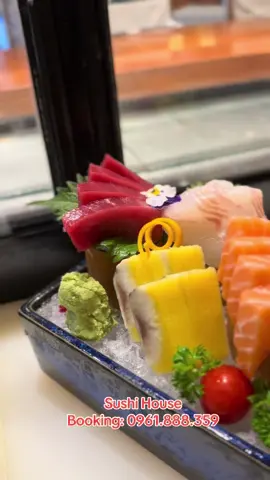 Đời người ngắn ngủi bây giờ không ăn đợi lúc nào mới ăn chứ. #salmon #maguro #cahoi #cangu #sashimi #sushihouse #trending #xuhuong2025 