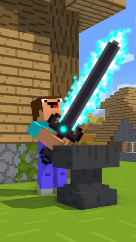 Sword Crafting challenge in Minecraft #Minecraft #animation #funnyy #challenge #minecraftanimation 