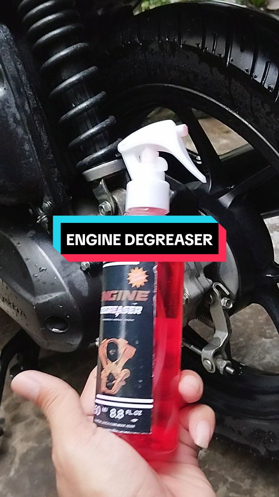 Inclean engine degreaser membersihkan noda sisa oli,kerak dan jamur pada crankcase mesin,tersedia juga paket perawatan lengkap dari inclean #pembersihkerak #pembersihkerakmesin #enginedegreaser #paketcucimotor #incleanautocare 