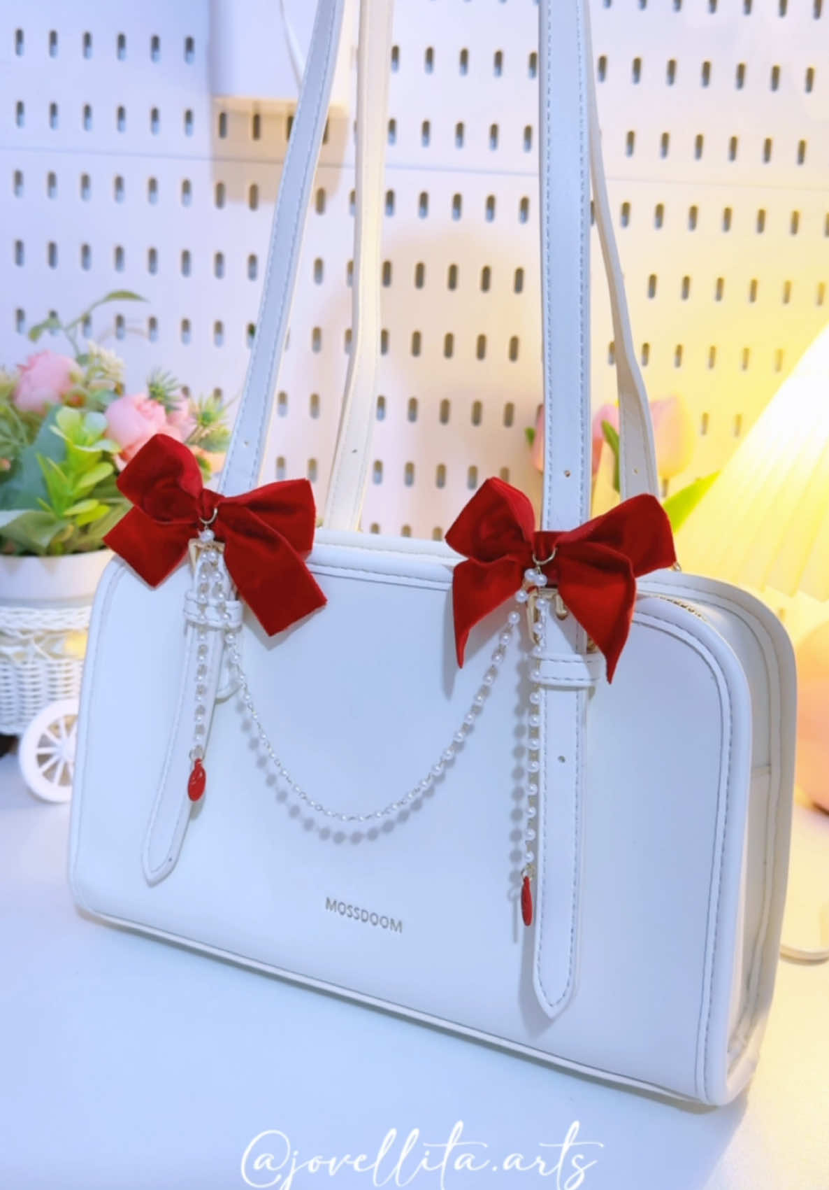 so pretty bag ✨🎀 #mossdoom #giftidea #gifts #womenbag #shoulderbag 