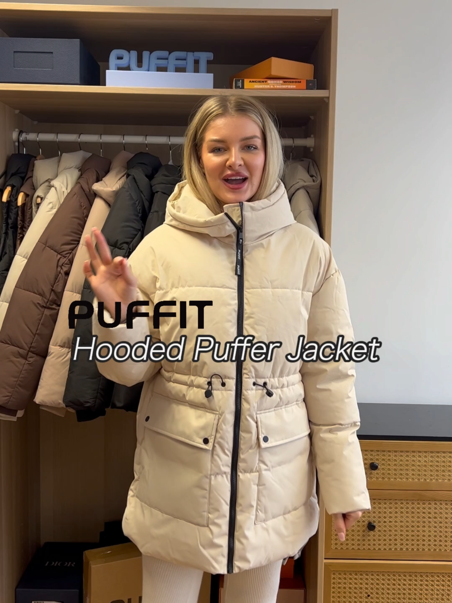 ☃️Winter is approaching!❄️ Check out this perfect hooded puffer jacket!🔥🌟 #puffit #perfectday #gogg #tiktokshop #tiktokmademebuyit #goodthing #wishlist #autumnoufits #fyp #pufferjacket