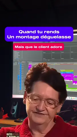 On a tous rien dit avouez les monteurs video nan ???? #fyp #videaste #montage #montagevideo #freelance #monteur 