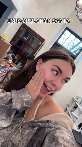 MY FAV TIME OF THE YEAR❤️❤️ omggg #uspsoperationsanta #holiday #gifts 