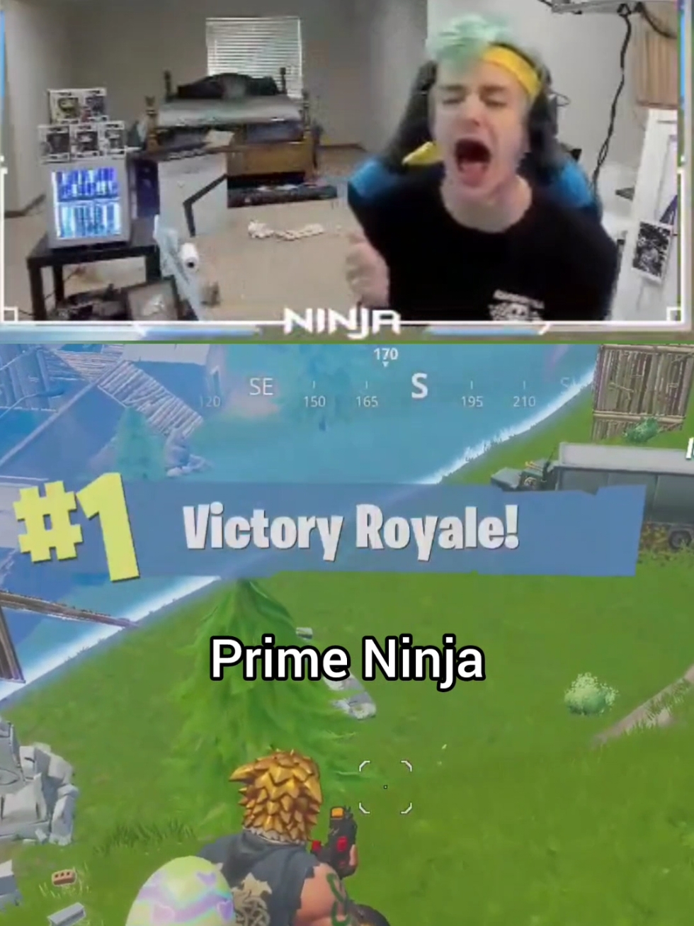 the goat of fortnite 🐐 #ninja #ninjashyper #fortniteogdays #prime 
