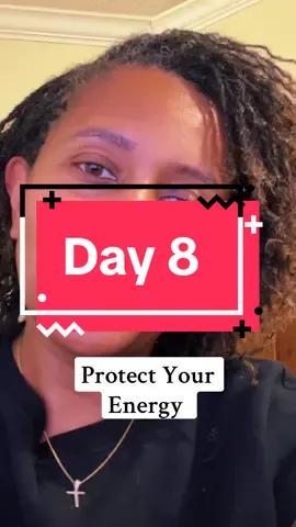 Day 8: this week’s theme is protecting your energy. Let’s commit to being mindful of our energy this week. Share one way you will protect your energy today. #MentalHealth #reflection #energyhealing #blackwomen #empowerment #leader #independentgirl #MomsofTikTok #blackproject2025 #40andup #texas #fortworth 