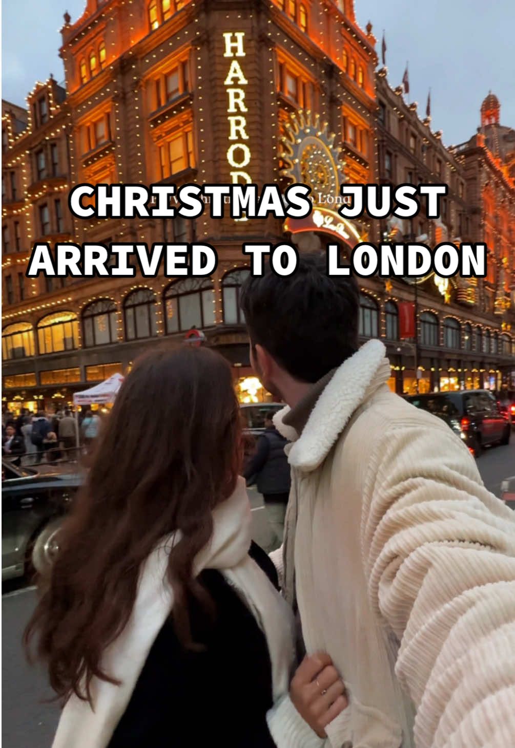 and it’s more magical than ever before!✨ #london #christmas2024 #christmas #traveltiktok #fyp #winter #travel #nekedbe #couplegoals 