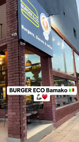 BURGER ECO Bamako 🇲🇱🦾♥️ #fyp #pourtoii #malitiktok🇲🇱 #mali 
