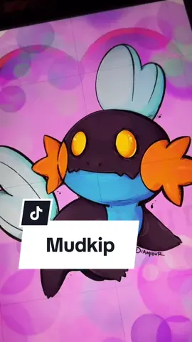 Replying to @Ashley I love mudkip 🥲 idk why it took me so long to get to him. #mudkip #pokemon #fakemon #kingdomhearts #nerdy #gaming #gamer #cute #cuteart 