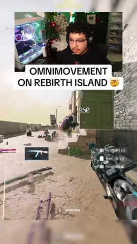 Omnimovement on BO6 Rebirth Island got me movin different #callofduty #warzone #blackops6 #gaming #nixstah 