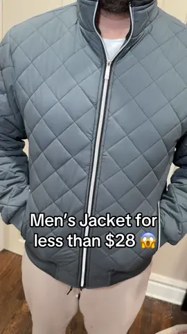 Men’s jacket for less than $28!! Such a deal! #jacket #mensfashion #tiktokshopcybermonday #tiktokshopblackfriday #spotlightfinds #giftsforhim 