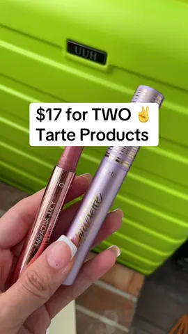 Tarte sale 🚨 tubing mascara with maracuja juicy lip plump for $17!! @tarte cosmetics #tartecosmetics #tartetubingmascara #tartemaracujajuicylip #tartelipplump #tartebundle #giftsforher #giftguide #tiktokshopblackfriday #tiktokshopcybermonday #ttstakeover #ttsdelightnow 