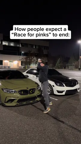 Who wants to race for pinks?