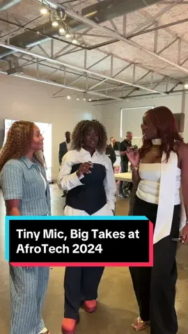 tiny mic, big takes. adding these responses to my vocab asap #Microsoft #FYP #CorporateTok #CorporateHumor #AFROTECH24 