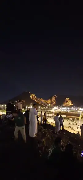 Amazing View Of OHAD Pahar At Night #capcut #madina #viralvideos #foryou #trendingvideo #CAPCUT #most