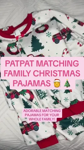 Matching family christmas pajamas! We love affordable pajamas 😜 #affordablepajamas #matchingfamilypajamas #christmaspajamas #christmaspajamas2024 #blackfriday #matchingfamilychristmaspajamas #tiktokshopblackfriday #tiktokshopcybermonday #tiktokcybermonday #tiktokblackfriday #holidayhaul #patpat #patpatpartner #patpatchristmaspajamas #patpatfamilymatching #patpatpajamas @PatPat 