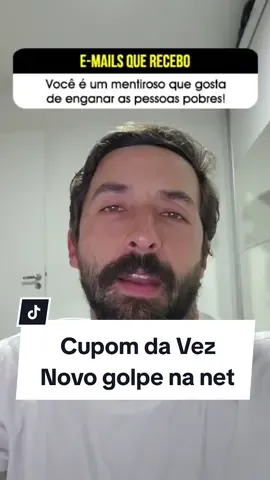 Fiquem espertos, pessoal. O próximo a cair pode ser você. 😓 Estão usando minha imagem para aplicar dezenas de golpes diferentes na Internet. Essa porcaria de 