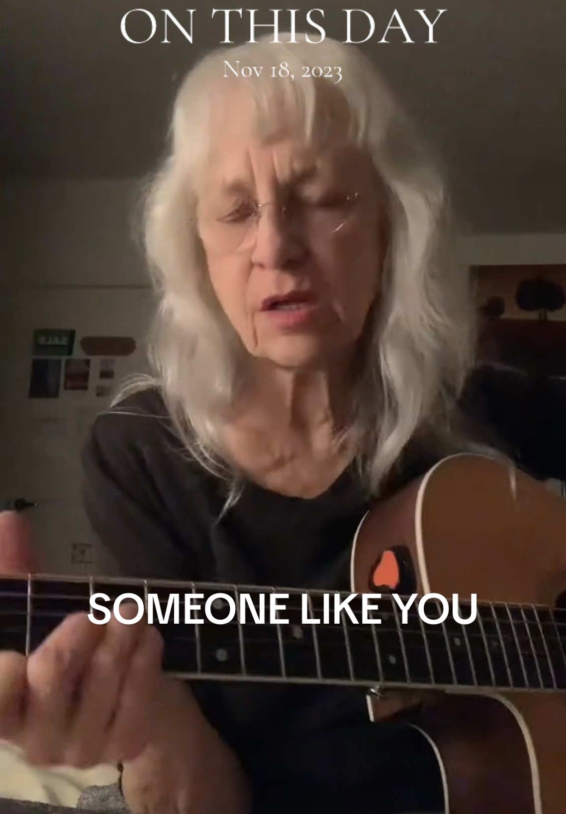#onthisday SOMEONE LIKE YOU 🔸 ADELE #adele #someonelikeyou #music #cover #coversong #acoustic #acousticcovers #guitar #singing 