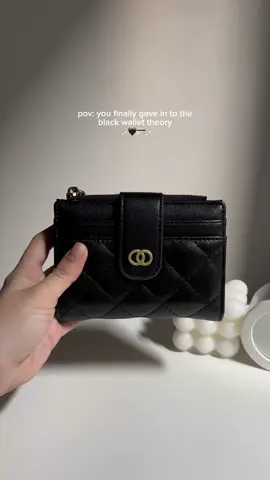 seagloca wallet supremacy 🖤✨  #seaglocawallet #blackwallet #blackwalletforwomen #walletforwomen #wallets #affordablewallet #blackwallettheory 