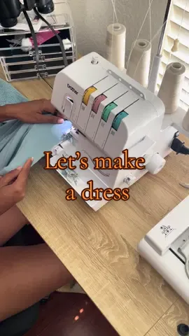 Making this very simple dress which will be apart of my wardrobe staples #sewing #fashiondesign #sewingforbeginners #sewwithme #dressmaking #patternmaking 