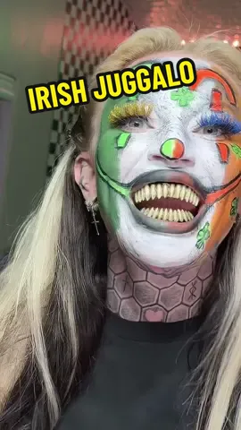 Replying to @IrishViking69 🇮🇪 🥹❤️❤️ #irishpride #irish #irishtiktok #juggalofamily #juggalos #juggalotiktok #juggalo #juggalo4life #facepaint #clowntok #clownmakeup #makeup #carissadidit #carissadid #mehronmakeup #clowncore #clowncosplay #whoopwhoop #insaneclownposse #icp #icp4life #wjc #wcw #wc #jcw #juggalette #juggalosandjuggalettes 