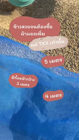 @ไอฝน แม่ค้ามุ้งลวดเจ้าดัง 555 ✅✅โปรตัวใหม่มาแล้วค่าาา ราคาแค่ 7xx เท่านั้น คุ้มๆ✅✅ #ผ้าแยงตากข้าว #ผ้าลานตากข้าว #ผ้าแยงเขียว #ผ้าแยงเขียวตากข้าว #ผ้าแยงตากข้าวเนื้อหนา #ผ้าแยงตากข้าวเนื้อหนา #ผ้าลานตากข้าวราคาถูก #ผ้าลานคุณภาพดี #ผ้าลานเย็บสําเร็จรูปพร้อมใช้งาน #ผ้าลาน #เกี่ยวข้าว #เก็บเกี่ยรวงทอง🌾🌾🌾 #เก็บเกี่ยว #ข้าว #ข้าวหอมมะลิ #ข้าวหอมมะลิแท้ #นาข้าว #นา #ทุ่งนา #วัยรุ่นสร้างตัว #วัยรุ่นทํานา #วัยรุ่นทํากิน #วัยรุ่นทําสวน 