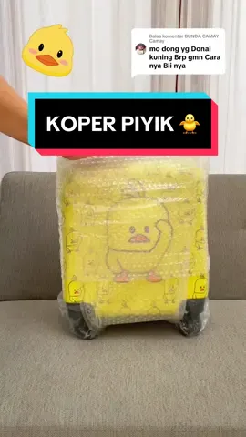 Membalas @BUNDA CAMAY Camay koper anak ayam atau anak bebek ya ini ? #koperlucu #kopermurah #koperkarakter #koperanak #studytour #fyp #viral 