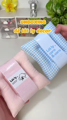 Đế lót ly xinh cá 🎄🤩 #xuhuong #viral #unboxing #gocnhounbox 